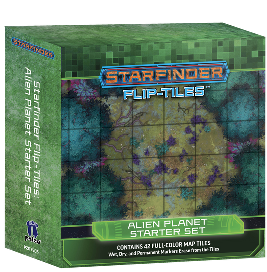 Starfinder: Flip-Tiles - Alien Planet Starter Set