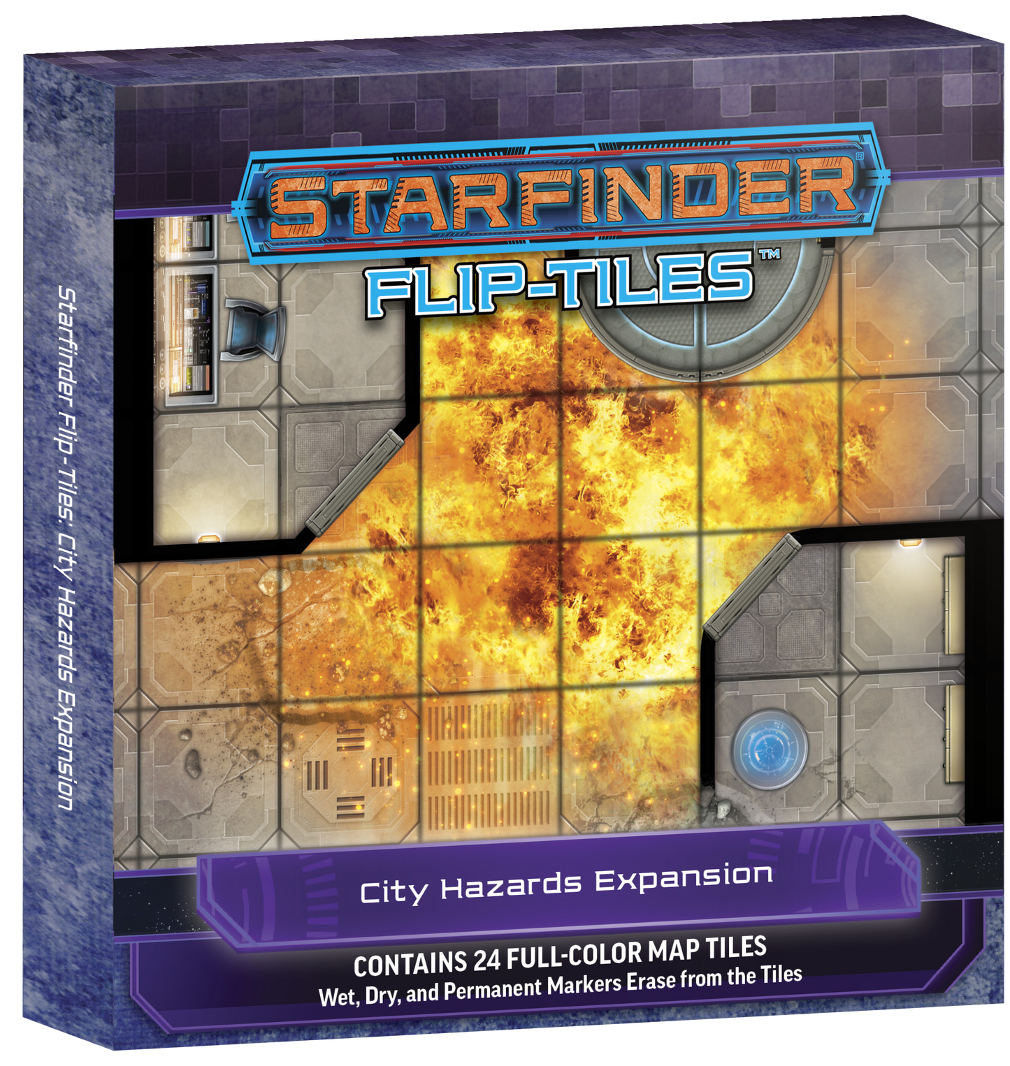 Starfinder: Flip-Tiles - City Hazards Expansion