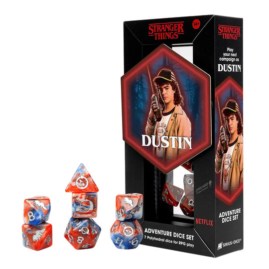 Stranger Things: Dustin Adventure Dice Set