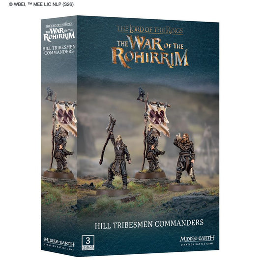 Lord of the Rings: Middle-Earth Strategy Battle Game - Hill Tribesmen Commanders