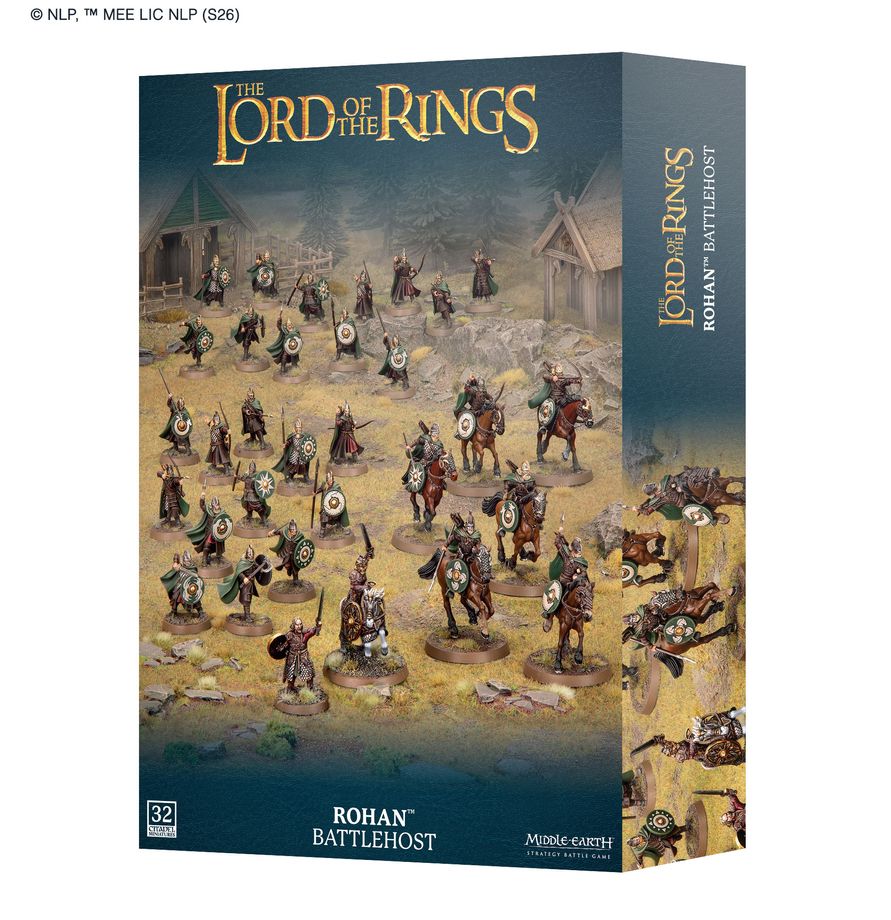 The Lord of the Rings: Middle-Earth: Strategy Battle Game - Rohan Battlehost