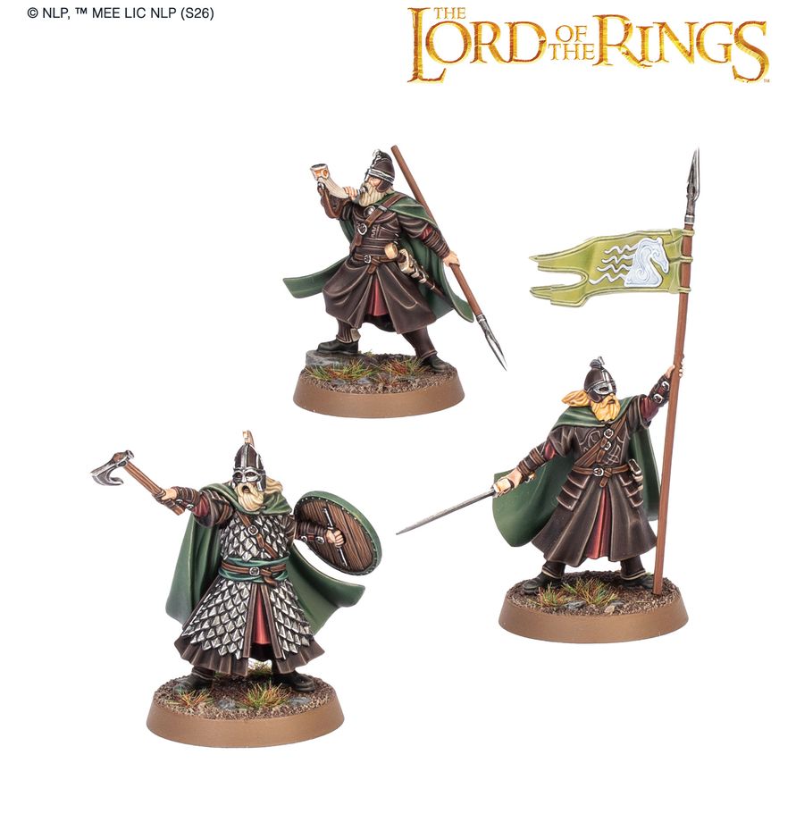 Lord of the Rings: Middle-Earth Strategy Battle Game - Warriors of Rohan Commanders