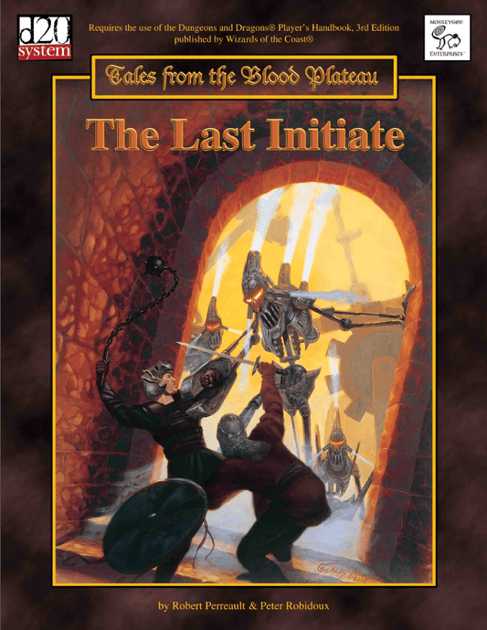 Tales from the Blood Plateau: The Last Initiate