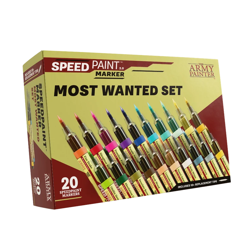 The Army Painter: Speed Paint 2.0 Marker - Most Wanted Set