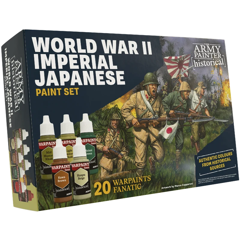 The Army Painter Historical: World War II - Imperial Japanese Paint Set