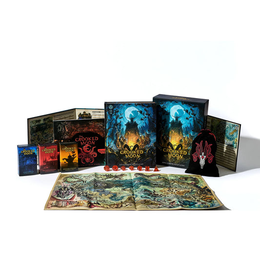 The Crooked Moon RPG Core Box: Folk Horror Roleplaying