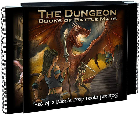 The Dungeon: Books of Battle Mats