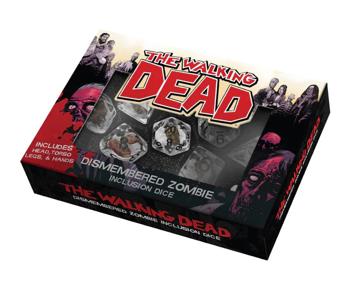 The Walking Dead: Dismembered Zombie Inclusion Dice