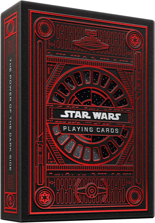 Theory 11 Playing Cards: Star Wars Dark Side (Red)