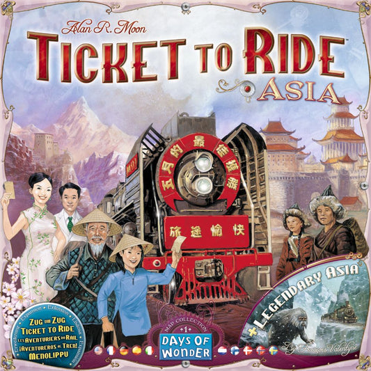 Ticket to Ride: Asia + Legendary Asia