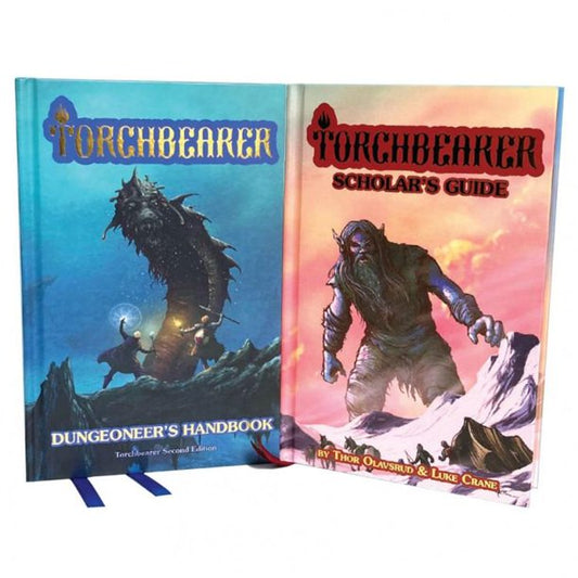 Torchbearer Second Edition Core Rules (Scholar's Guide & Dungeoneer's Handbook)