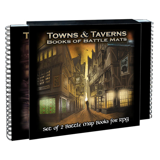 Towns & Taverns: Book of Battle Mats