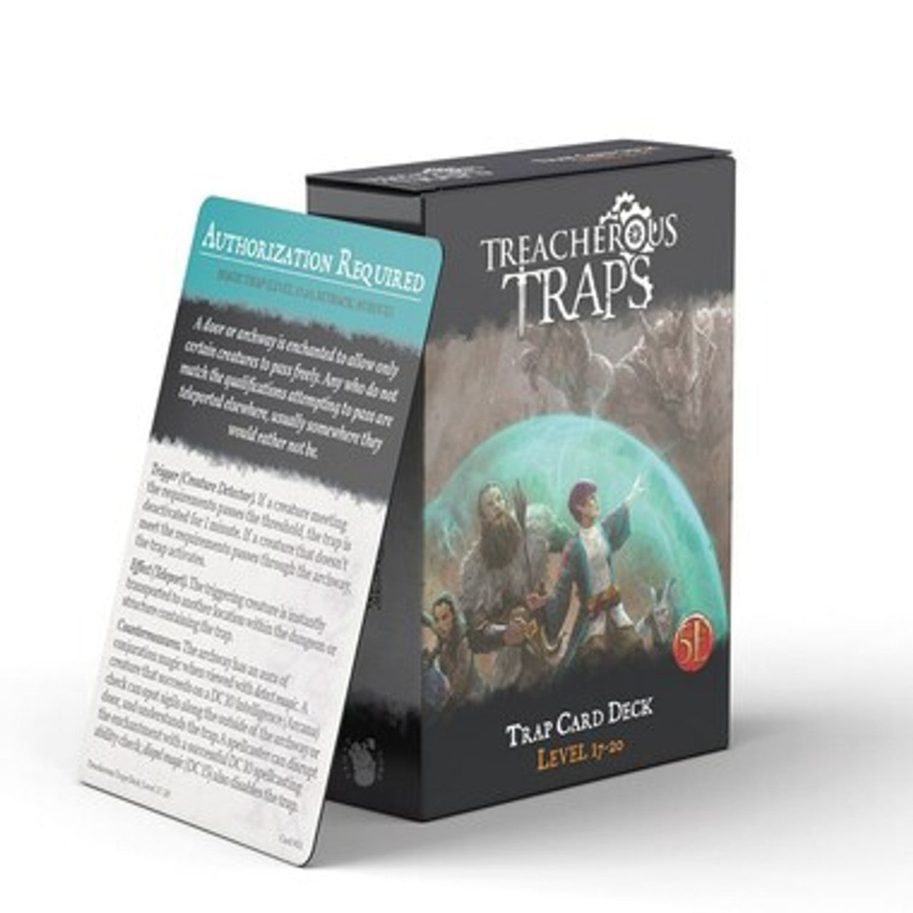 Treacherous Traps: Trap Card Deck - Level 17-20