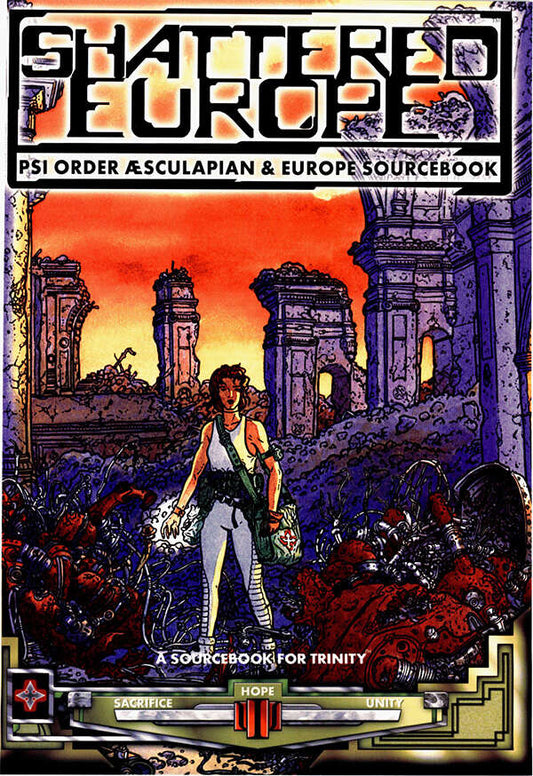 Trinity: Shattered Europe - Psi Order Aesculapian & Europe Sourcebook