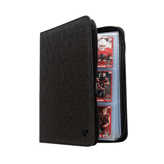 Zippered Pro-Binder: 9-Pocket (360) - Black