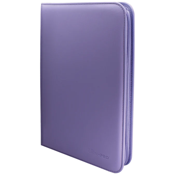 Zippered Pro-Binder: 9-Pocket (360) - Purple
