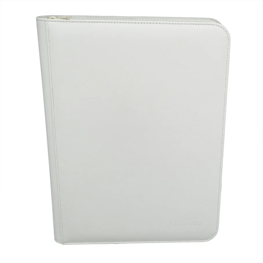 Zippered Pro-Binder: 9-Pocket (360) - White