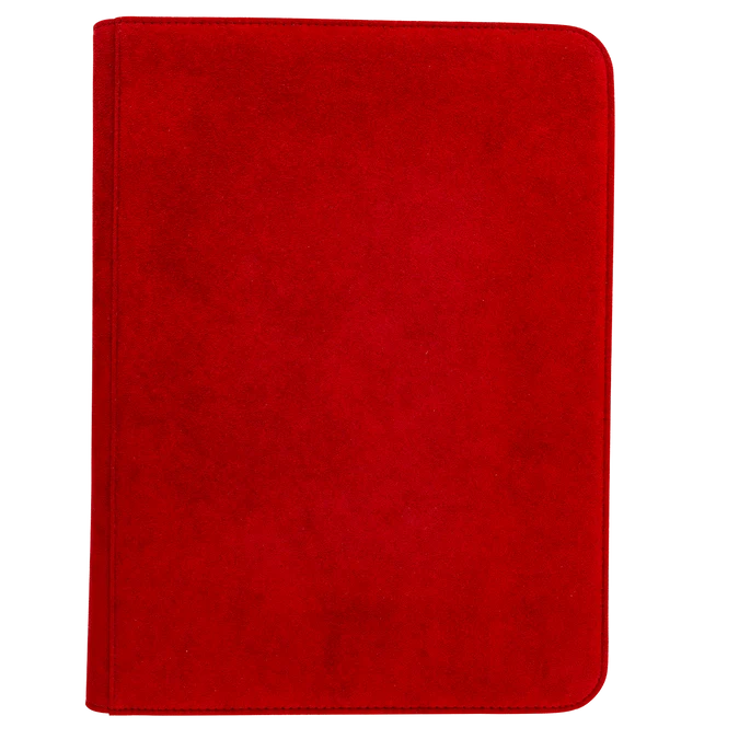 Zippered Pro-Binder: 9-Pocket (360) - Red