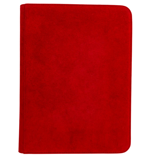 Zippered Pro-Binder: 9-Pocket (360) - Red