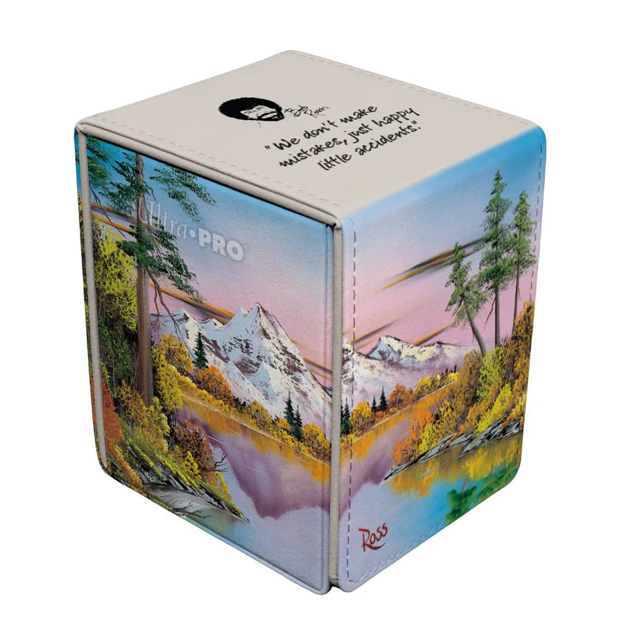 Bob Ross Alcove Flip Deck Box - Mighty Mountain Lake