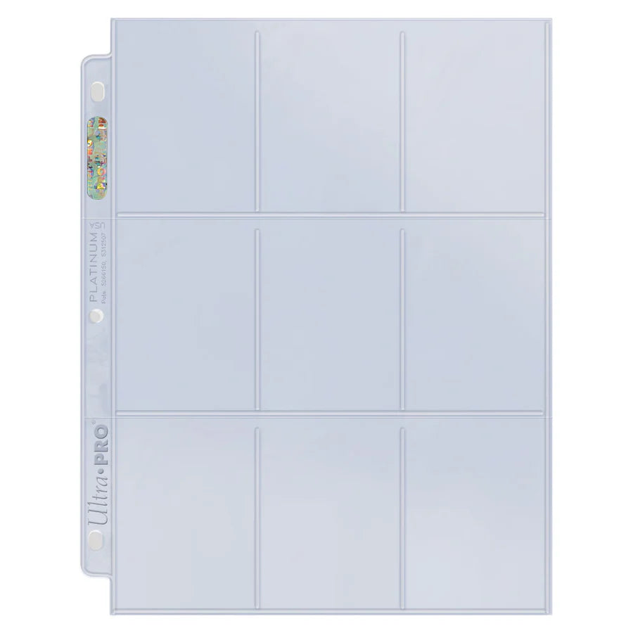 UltraPro Platinum Series: 9-Pocket Pages (2-1/2" x 3-1/2")