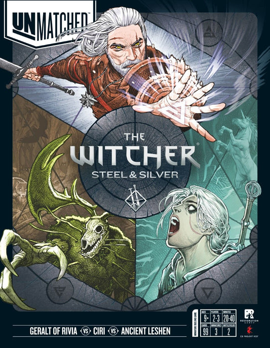 Unmatched: The Witcher - Steel & Silver