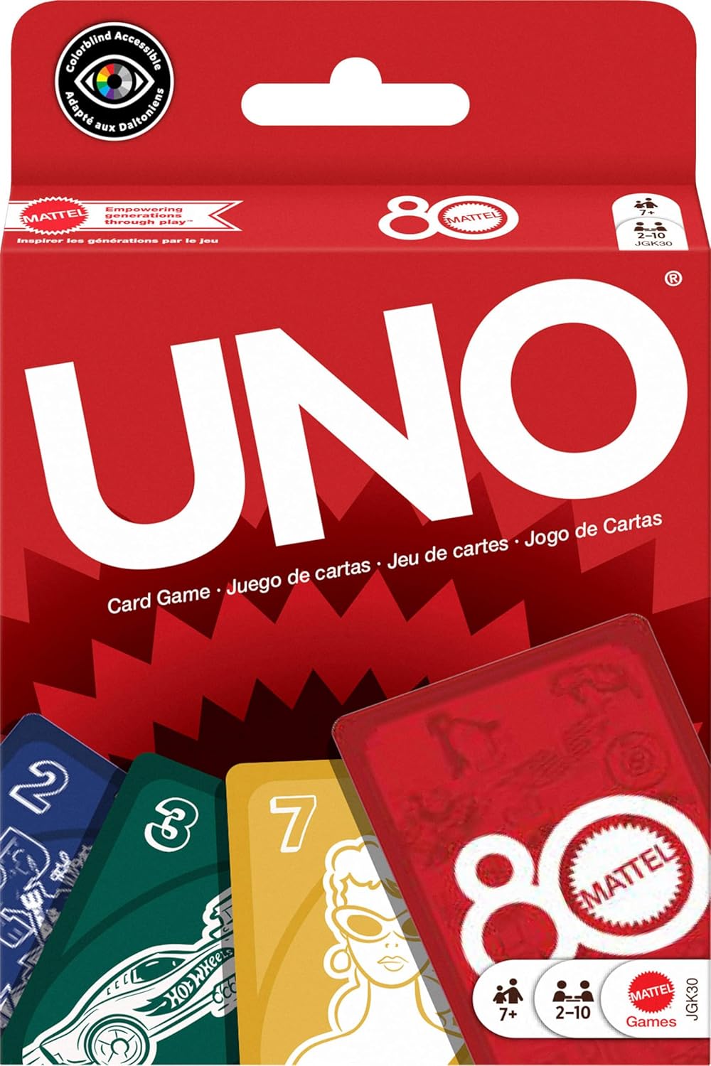 UNO: 80th Anniversary - Ruby Red