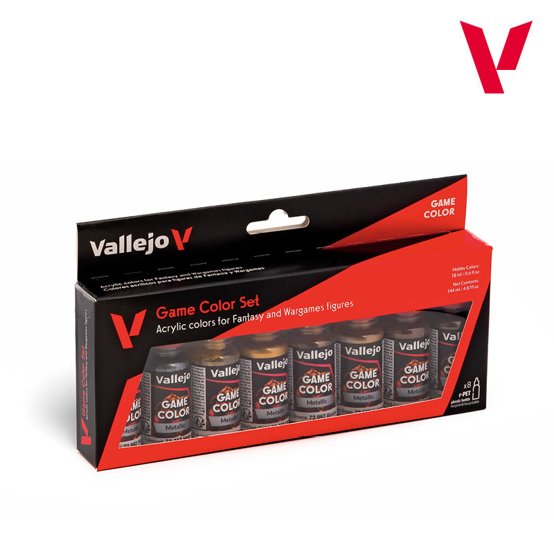 Vallejo: Game Color Set - Metallic Colors