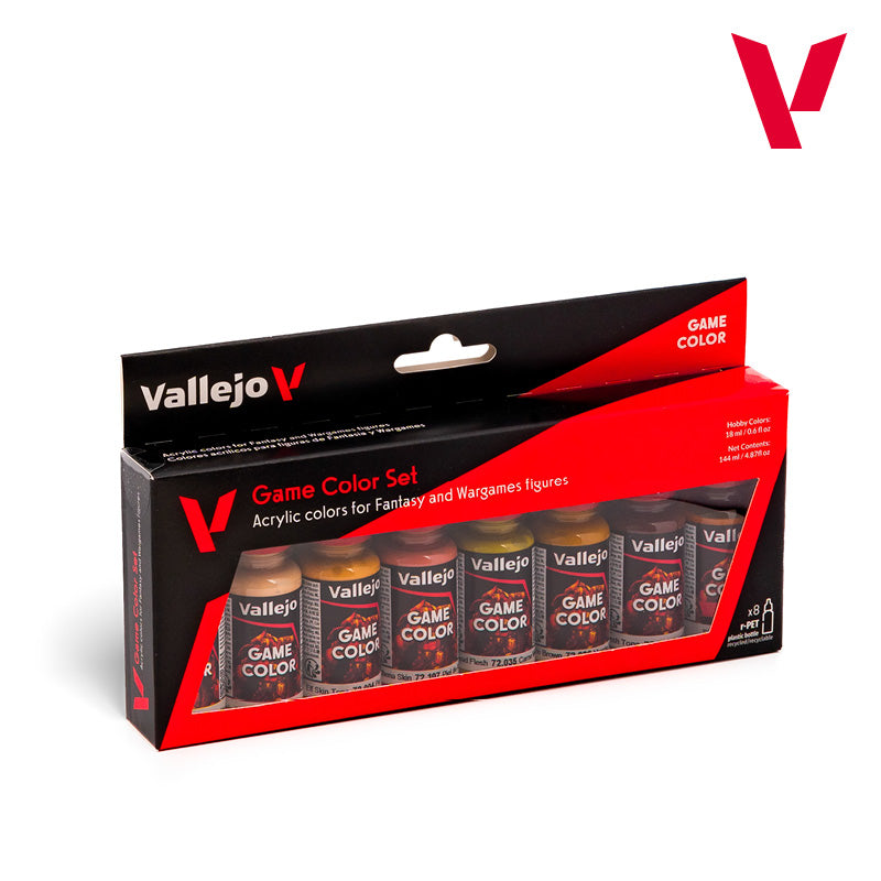 Vallejo: Game Color Set - Skin Tones