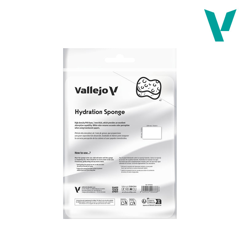 Vallejo: Wet Palette Hydration Sponges