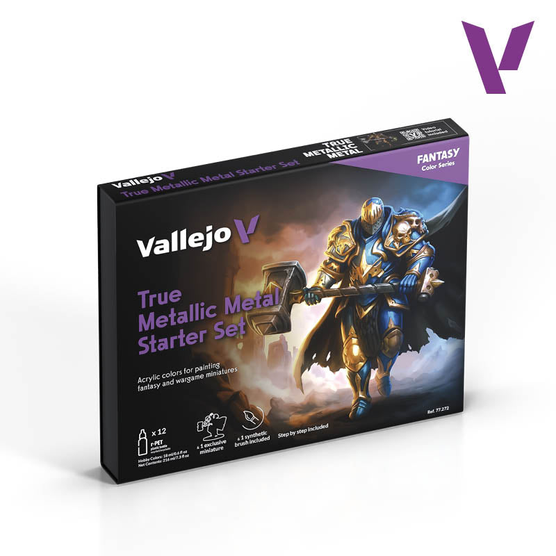 Vallejo: TMM Starter Set (True Metallic Metal Starter Set)