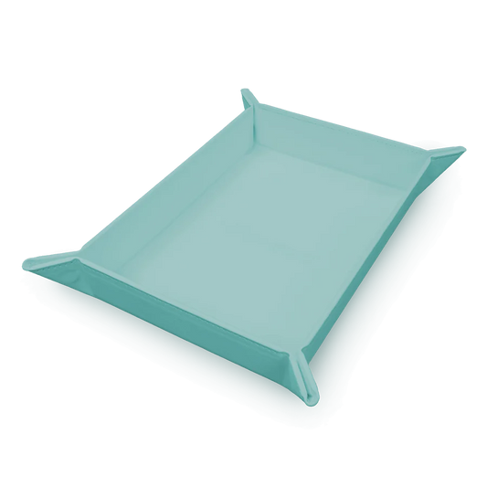 Vivid Light Blue Magnetic Foldable Dice Tray