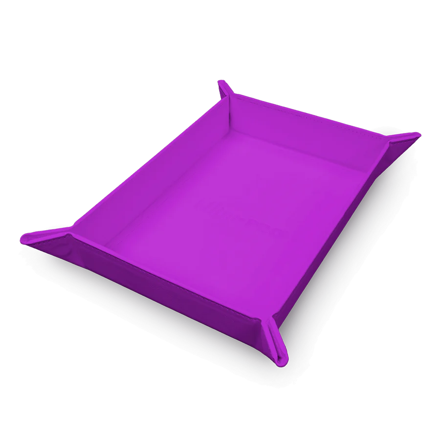 Vivid Purple Magnetic Foldable Dice Tray