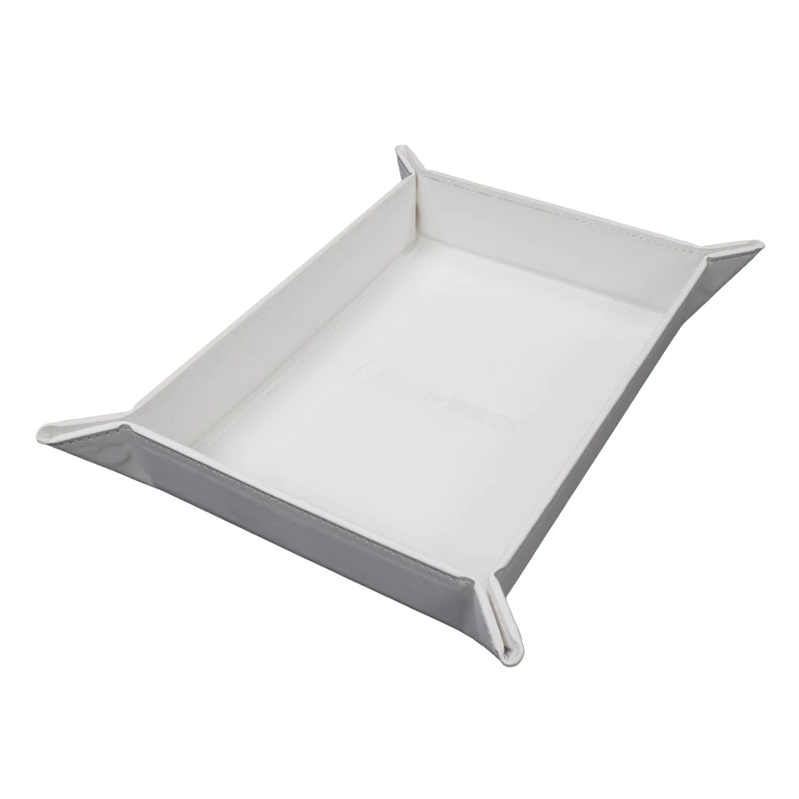 Vivid White Magnetic Foldable Dice Tray