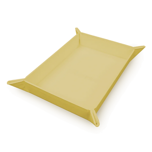 Vivid Yellow Magnetic Foldable Dice Tray