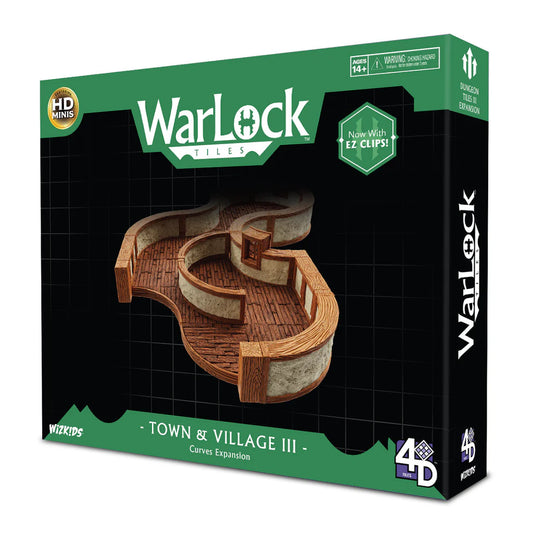 Warlock Tiles: Town & Village III - Curves