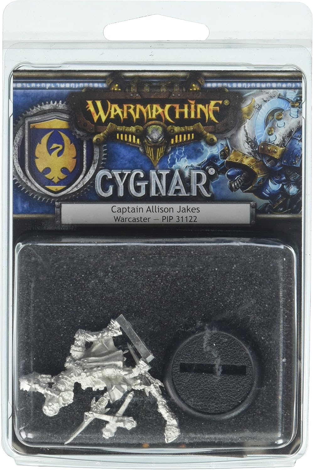 Warmachine: Cygnar - Captain Allison Jakes