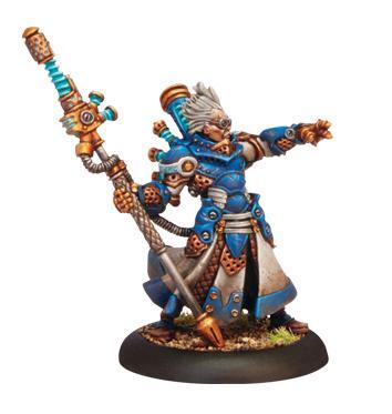 Warmachine: Cygnar - Commander Adept Nemo