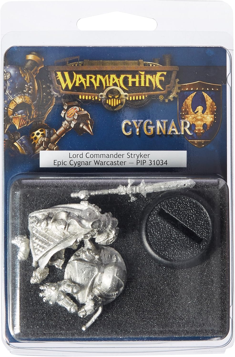 Warmachine: Cygnar - Lord Commander Stryker