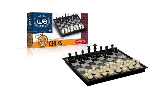 Chess Set 10" Magnetic Folding Board