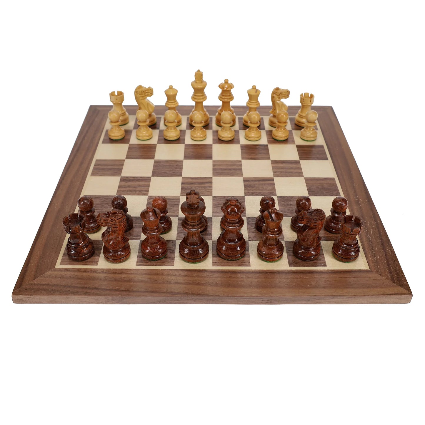Chess Set 11.5" Wood Board