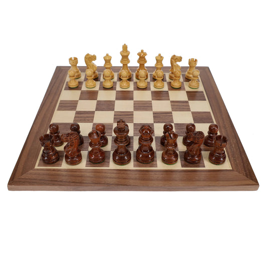 Chess Set 11.5" Wood Board