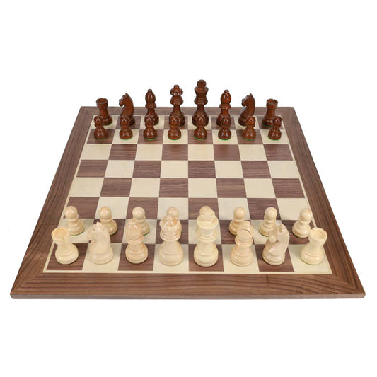 15" Walnut Chess Set