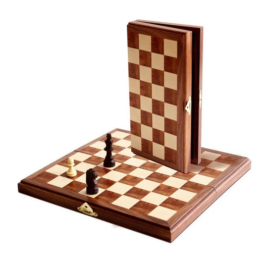 Magnetic Chess Set (11" Walnut Board)