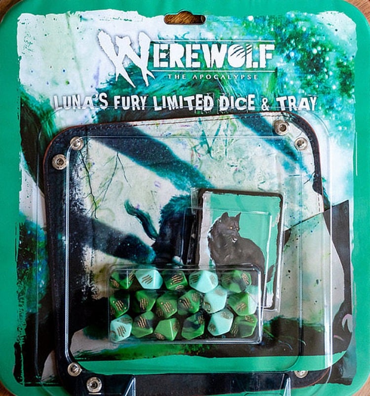 Werewolf: The Apocalypse - Luna's Fury Limited Dice & Tray