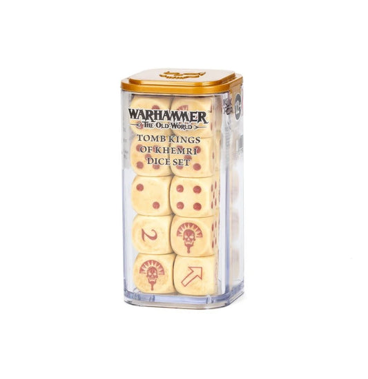 Warhammer: The Old World - Tomb Kings of Khemri Dice Set