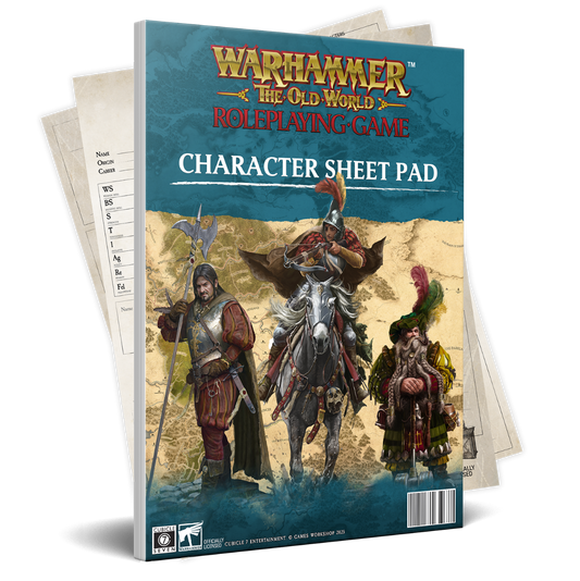 Warhammer: The Old World - Roleplaying Game: Character Sheet Pad