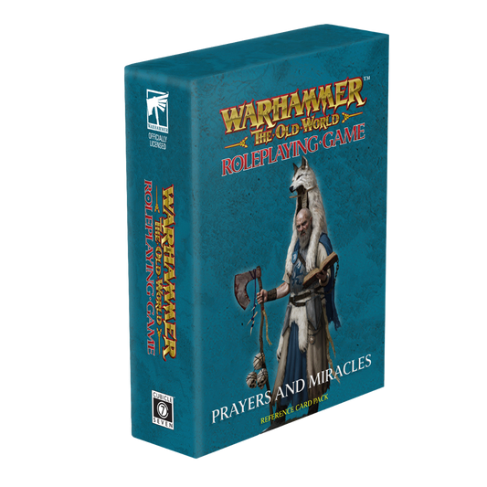 Warhammer: The Old World - Roleplaying Game: Prayers & Miracles Reference Card Pack