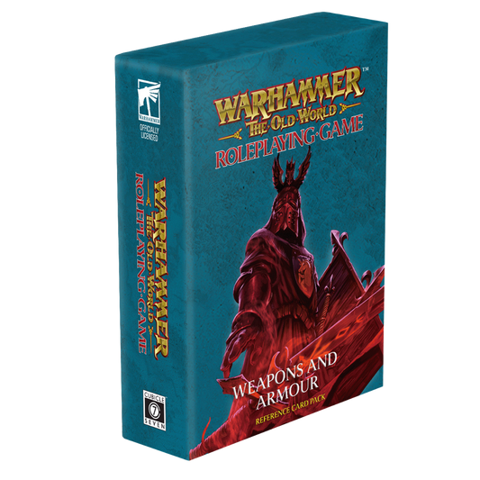 Warhammer: The Old World - Roleplaying Game: Weapons & Armour Reference Card Pack