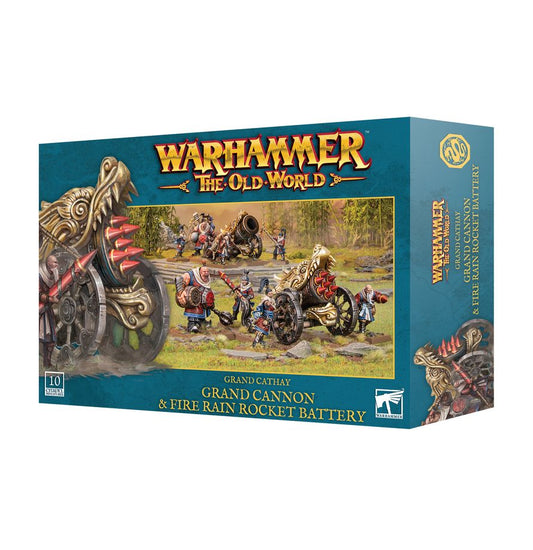 Warhammer: The Old World - Grand Cathay: Grand Cannon & Fire Rain Rocket Battery